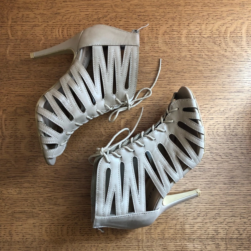 Lace-up Heels